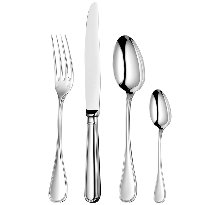Set for 6 persons (24 pieces) in Albi Steel