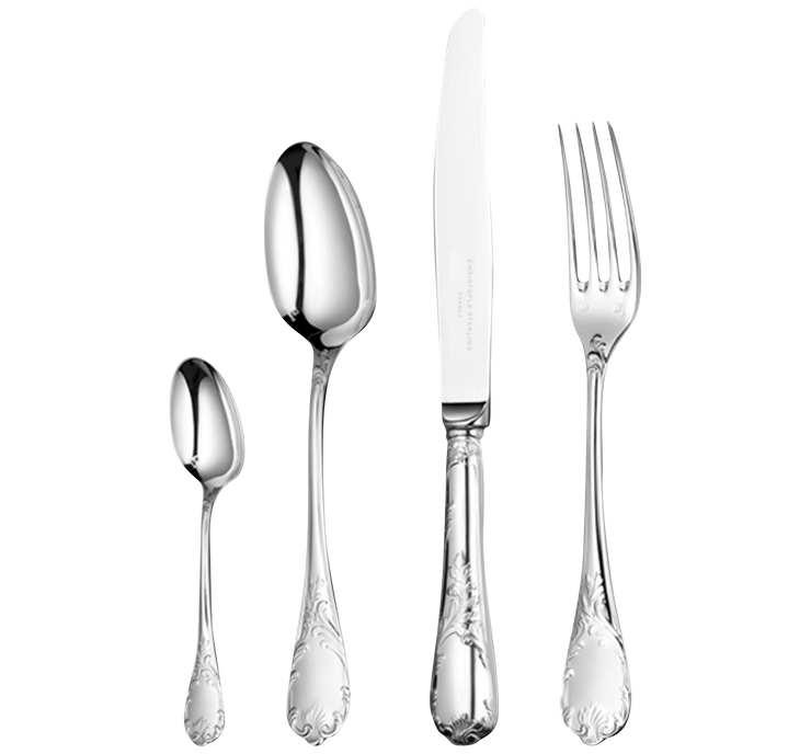 Marly Set 6 persons (24 pieces) in sterling silver