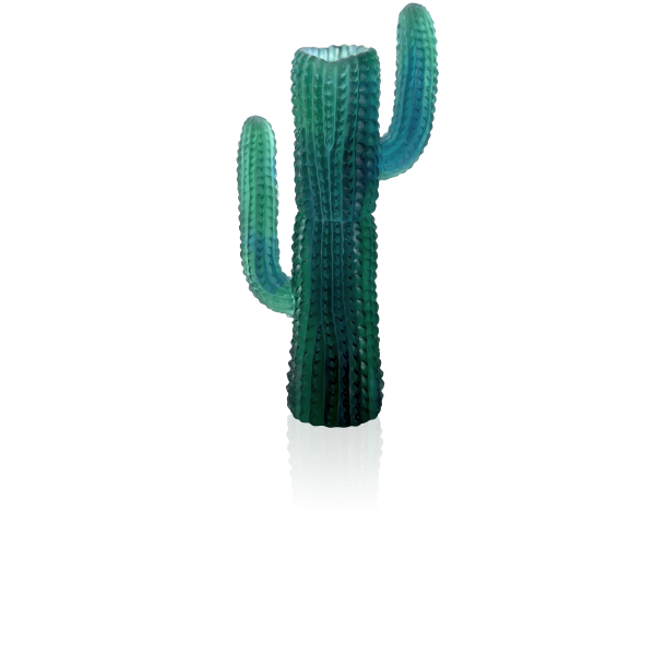 Green Cactus Garden Vase by Emilio Robba