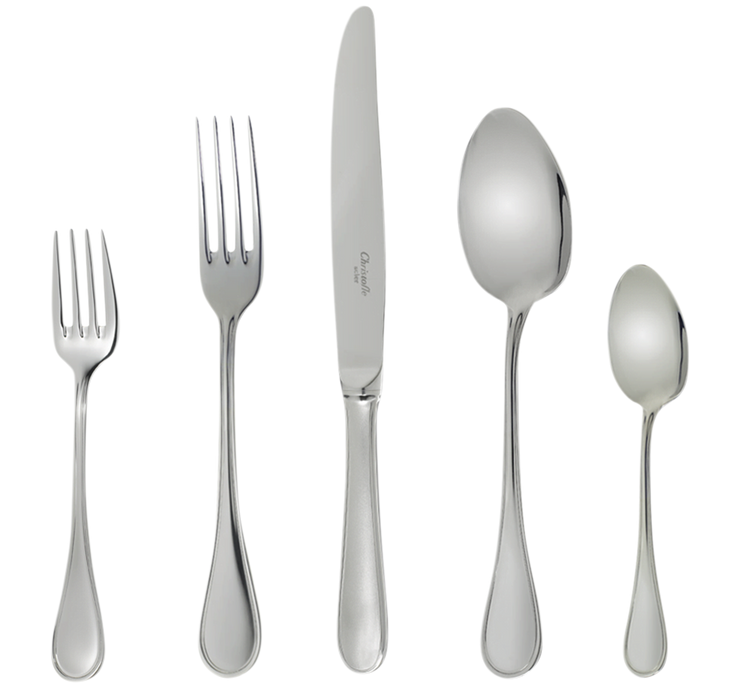 Set for 12 persons (48 pieces) in Albi Steel