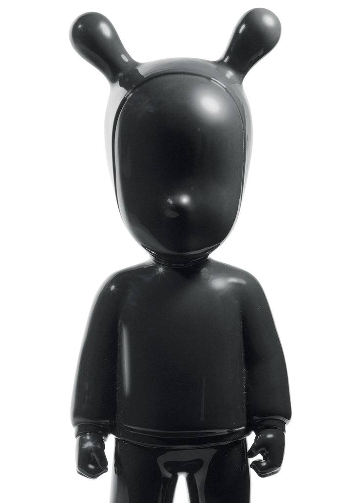 The Black Guest Figurine. Large Model.